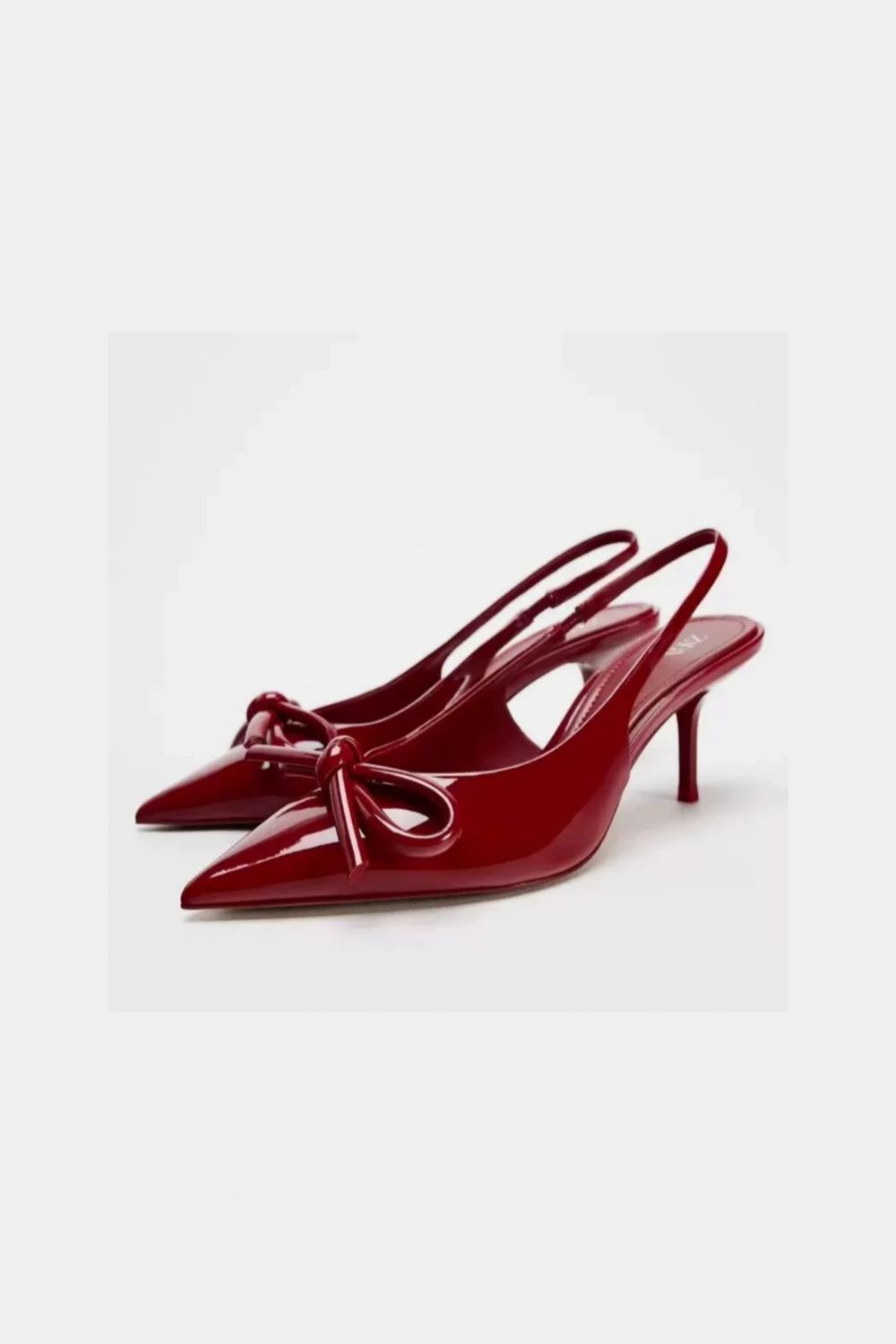 Point Toe Slingback Pumps