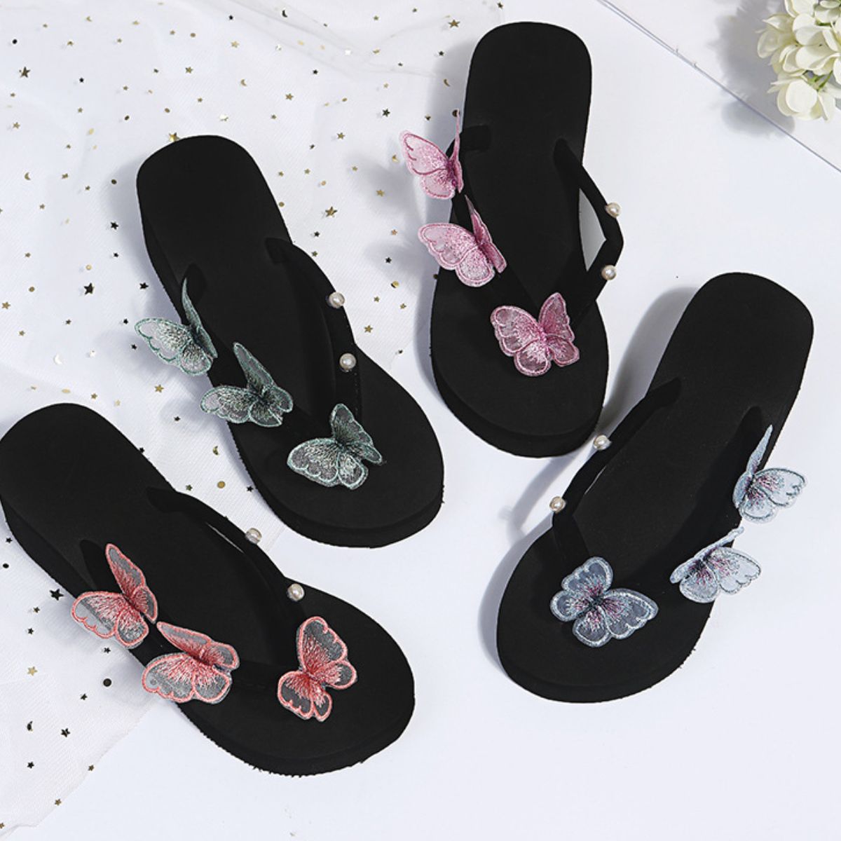 Toe Post Platform Sandals