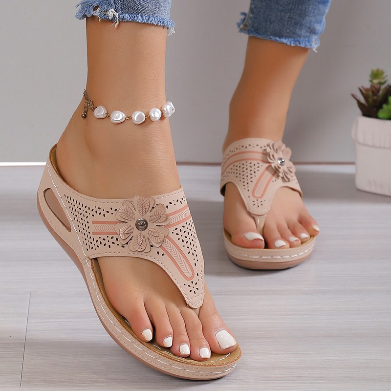 Toe Post Flats Sandals
