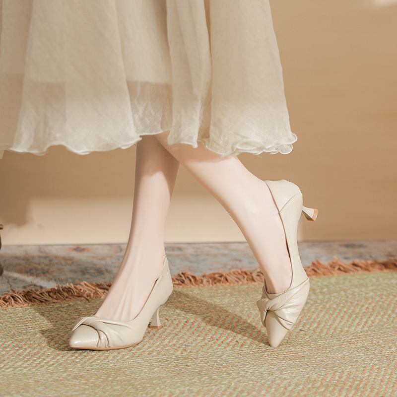 Point Toe Kitten Heels Pumps