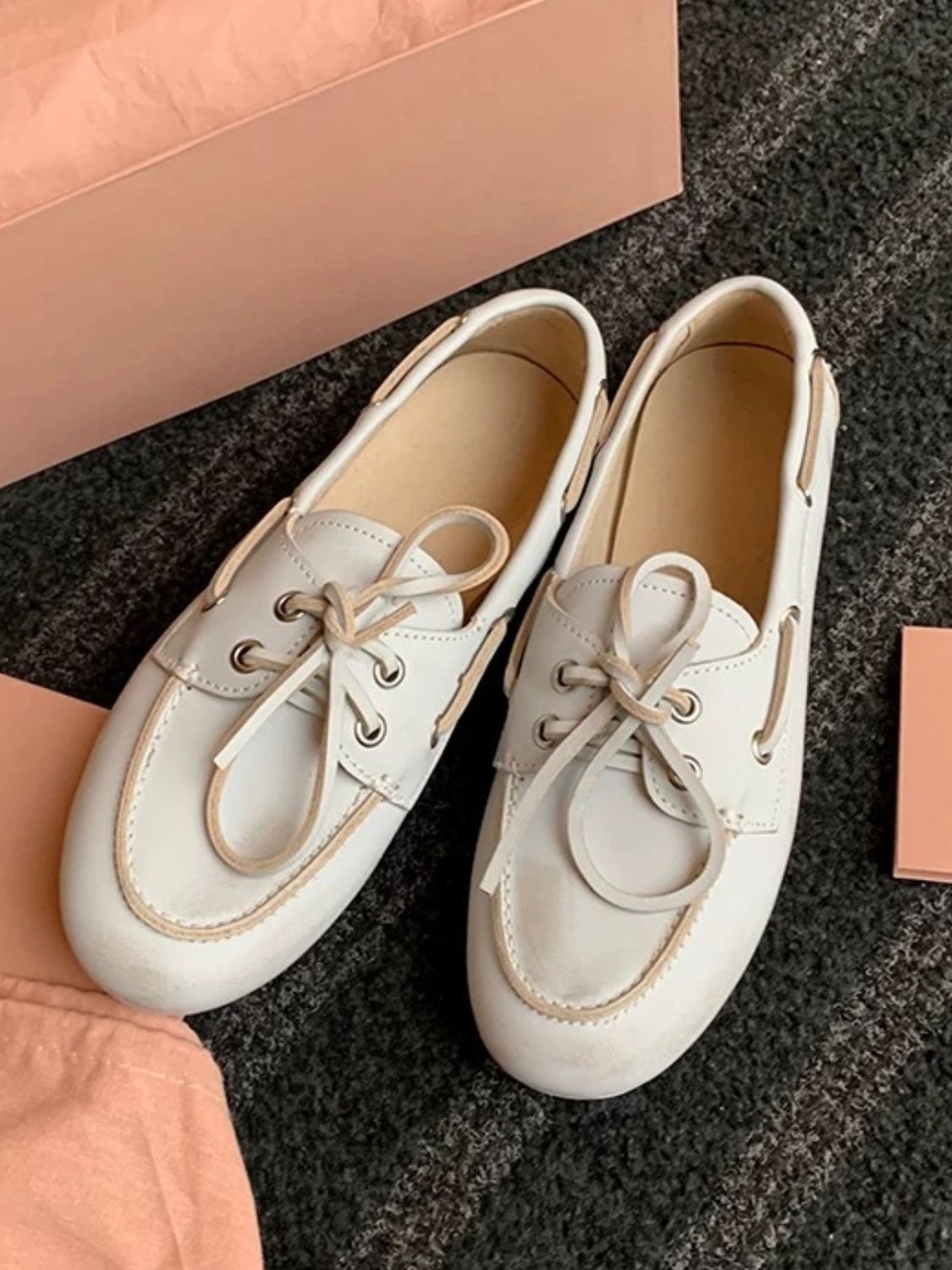 Round Toe Flat Slip-Ons