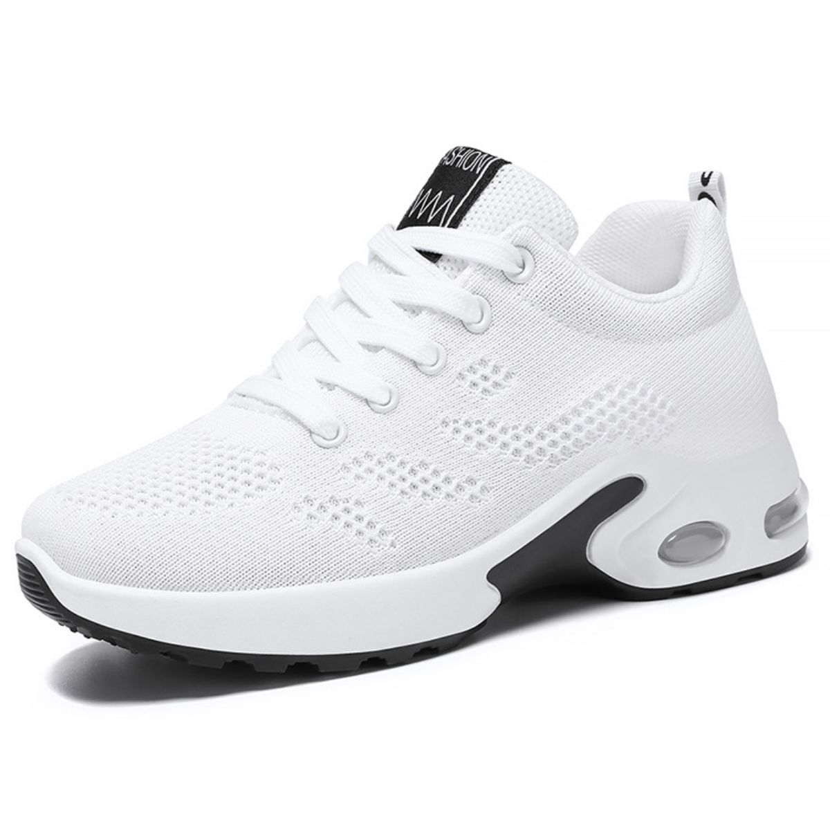 Breathable Mesh Lace Up Athletic