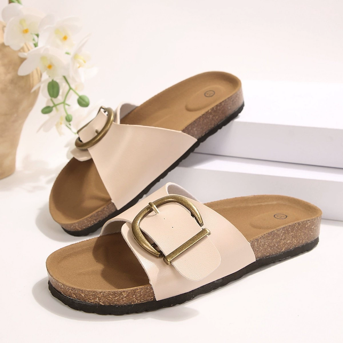 Open Toe Flats Sandals