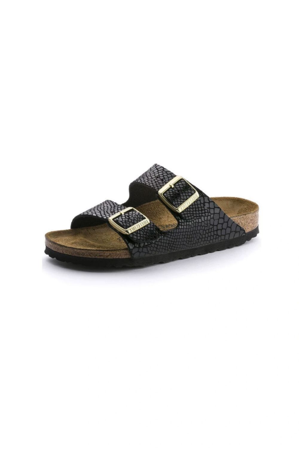 Open Toe Double Buckle Sandals