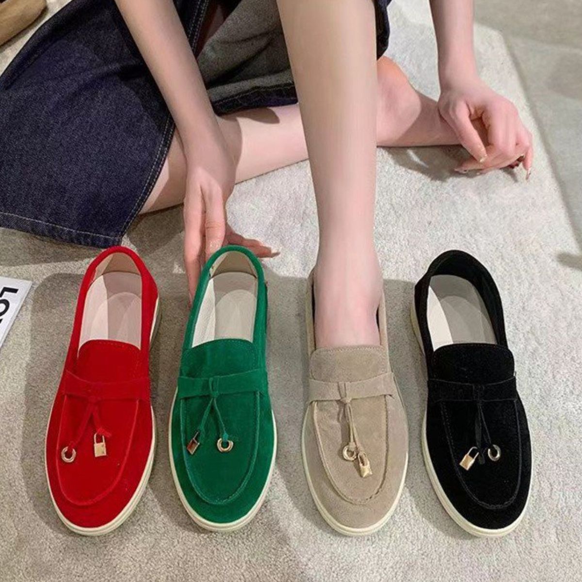 Round Toe Flats Loafers