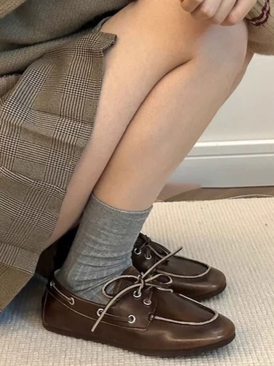 Round Toe Flat Slip-Ons