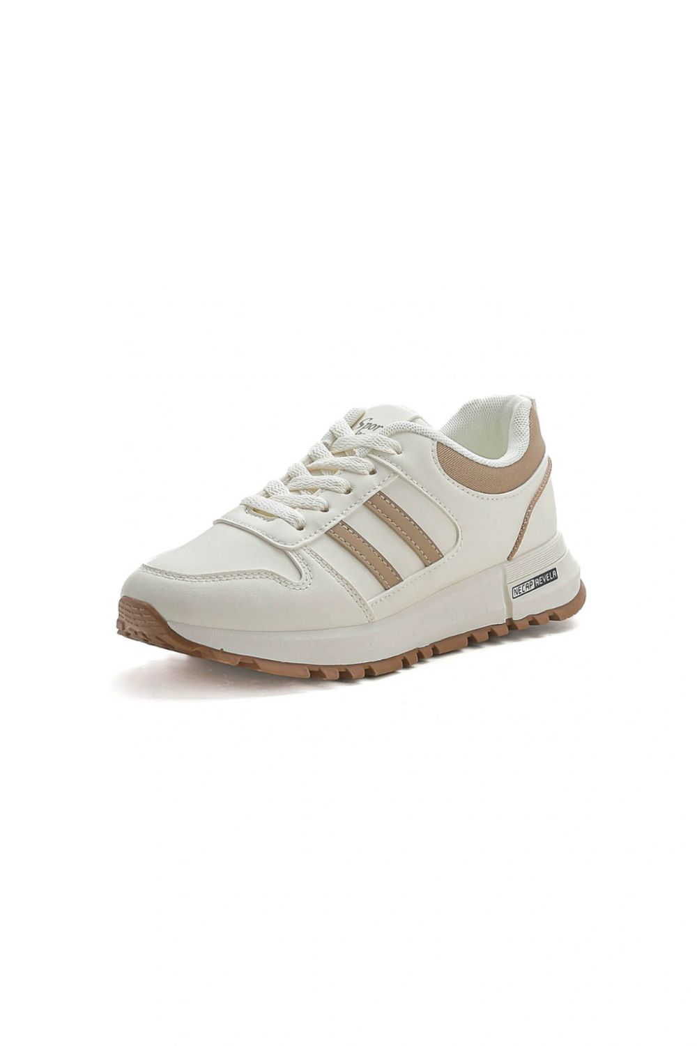 Lace Up Contrast Mesh Breathable Sneakers