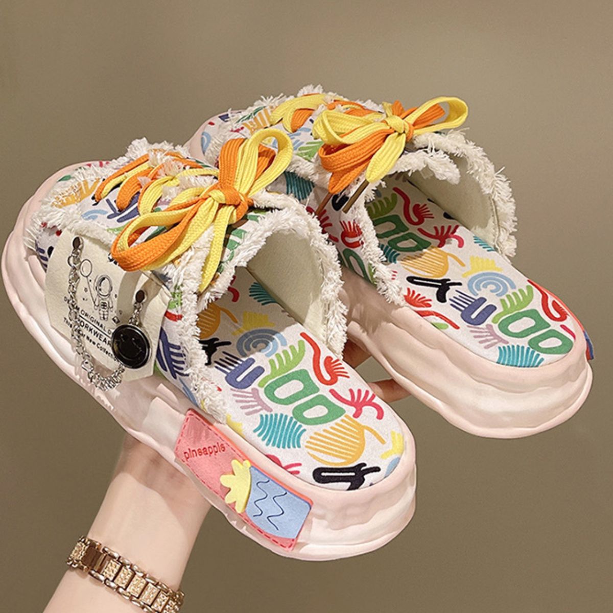Open Toe Lace Up Sandals