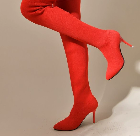 Point Toe Stiletto Boots