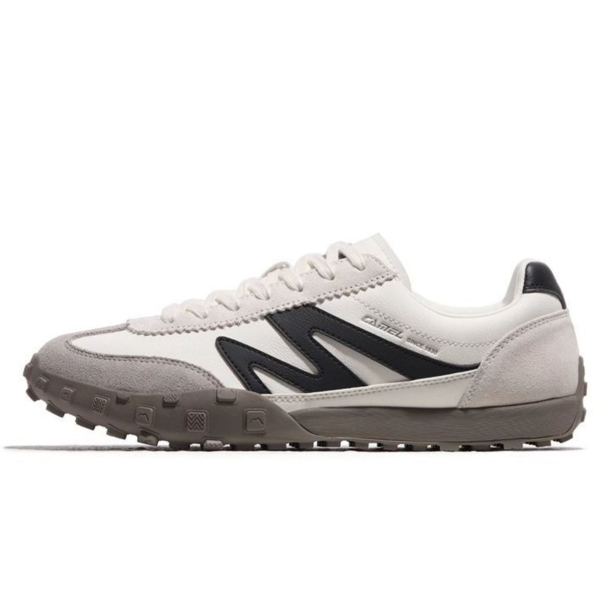 Contrast Round Toe Flat Athletic