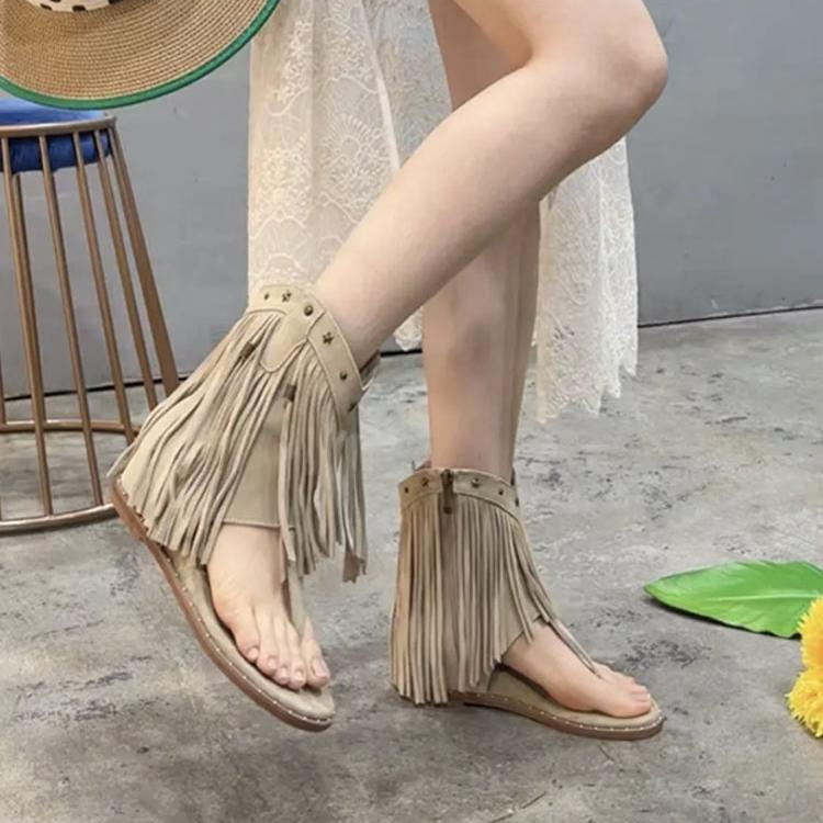 Toe Post Flats Sandals