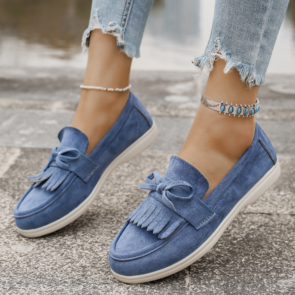 Round Toe Flats Loafers