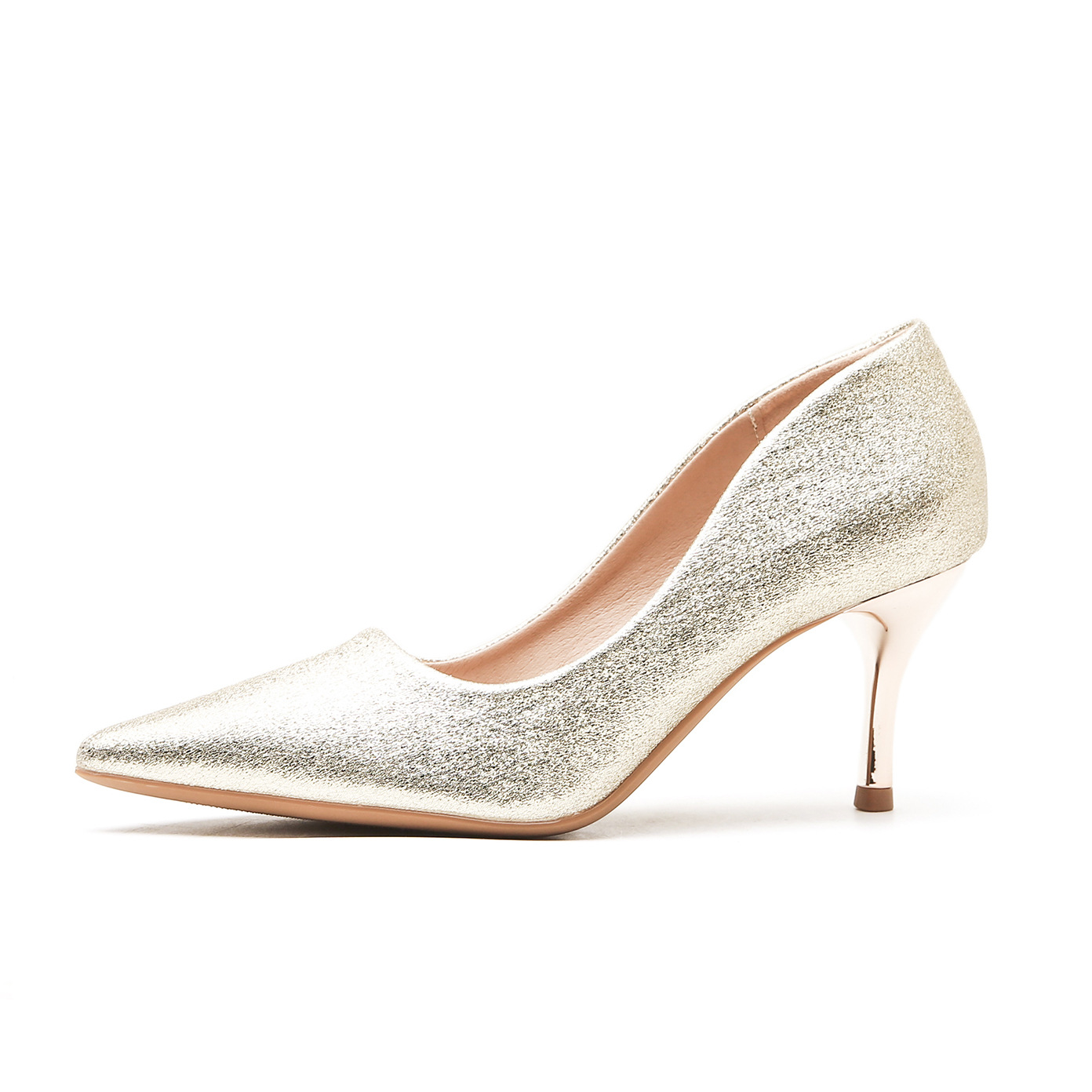 Point Toe Kitten Heels Pumps