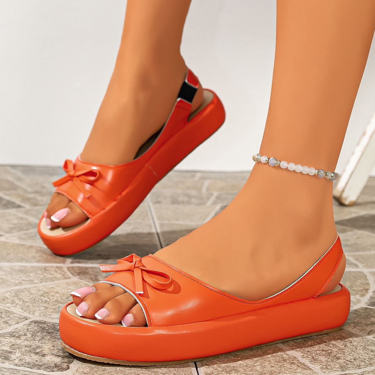 Open Toe Platform Sandals