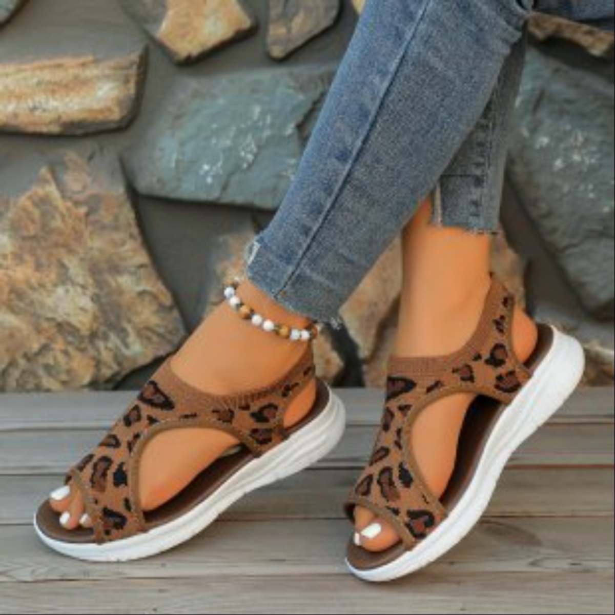 Open Toe Platform Sandals
