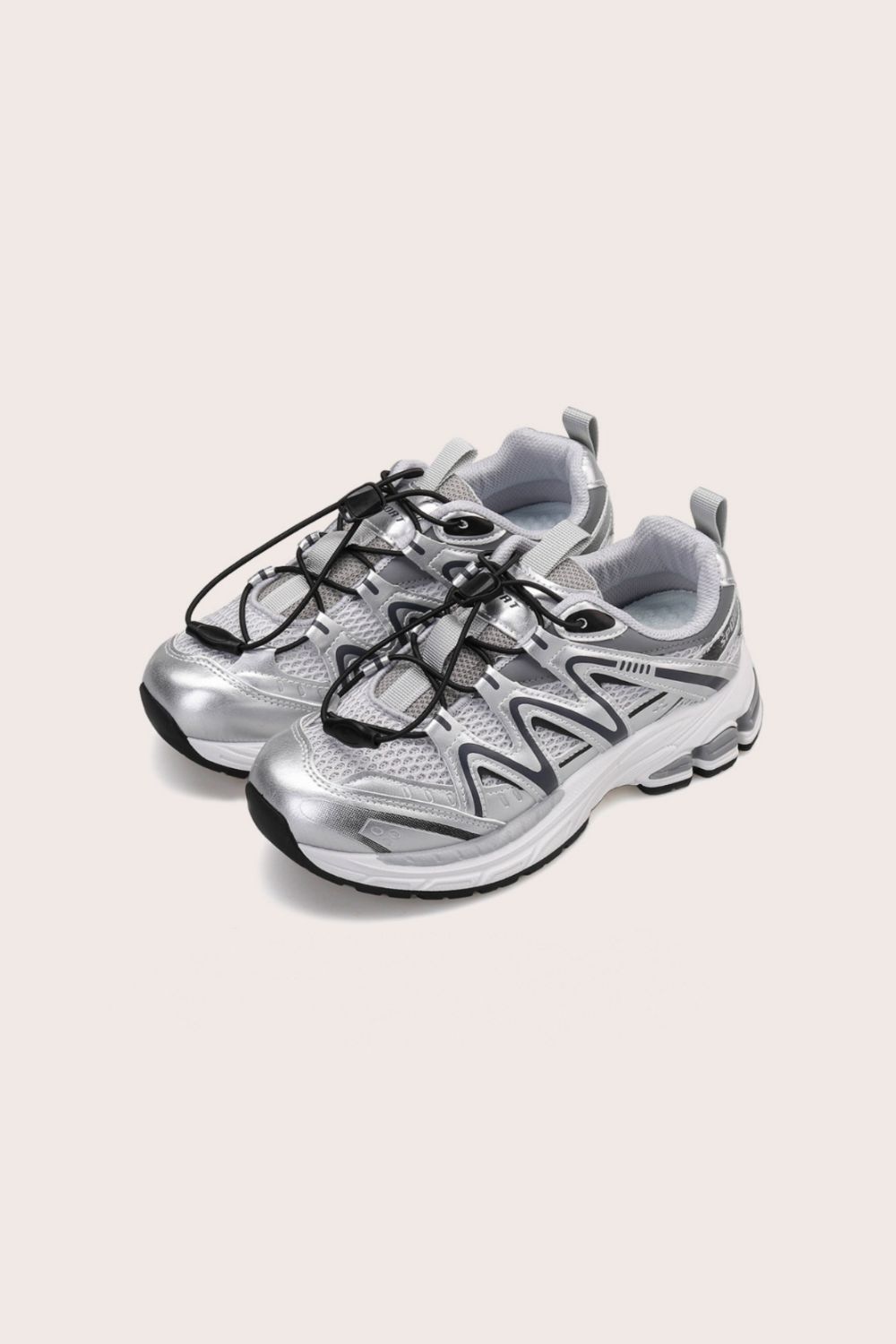Elastic Lock Laces Mesh Breathable Athletic