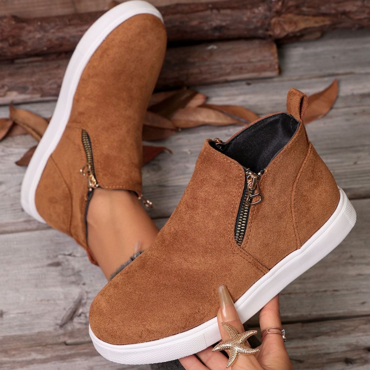 Round Toe Flats Loafers