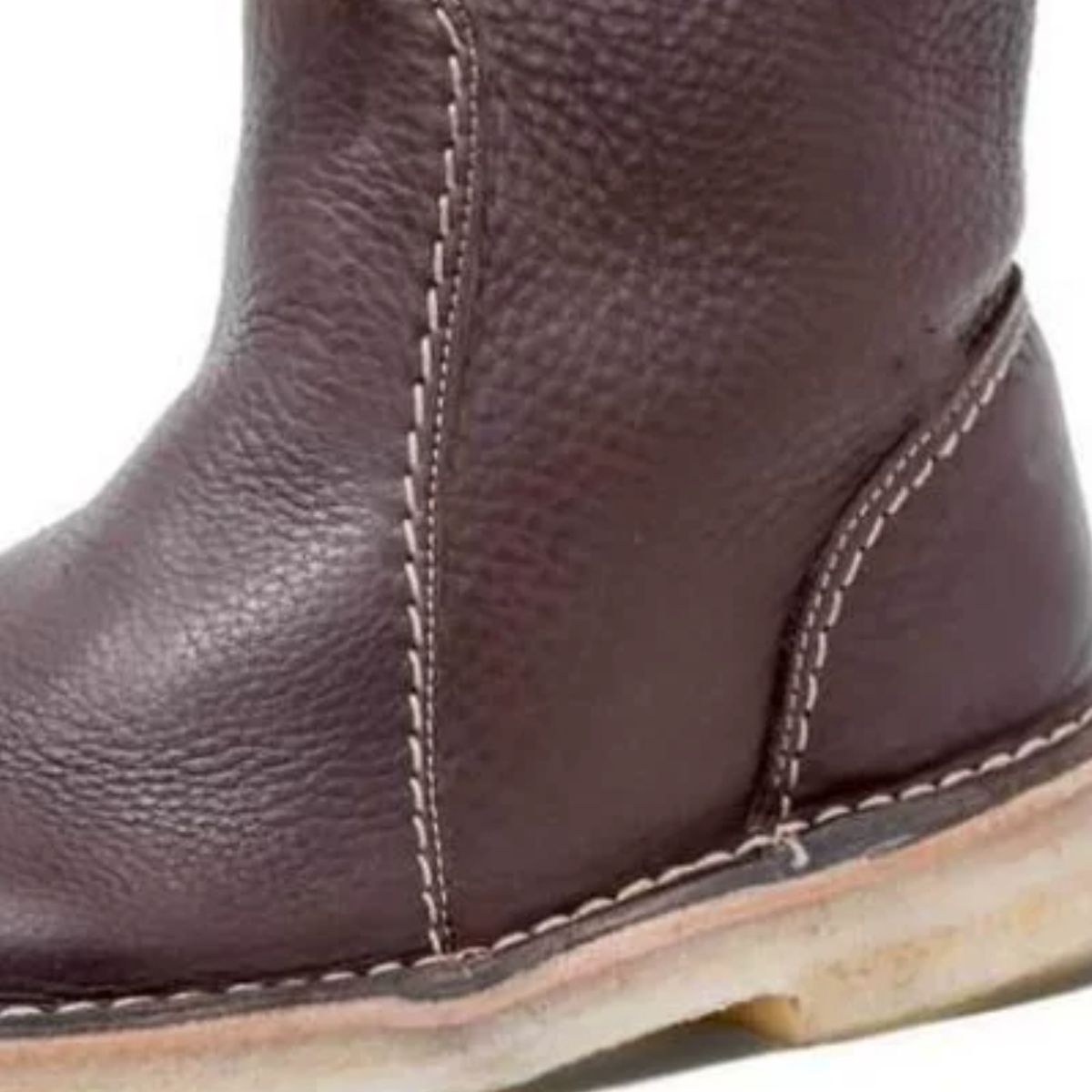 Round Toe Flats Boots