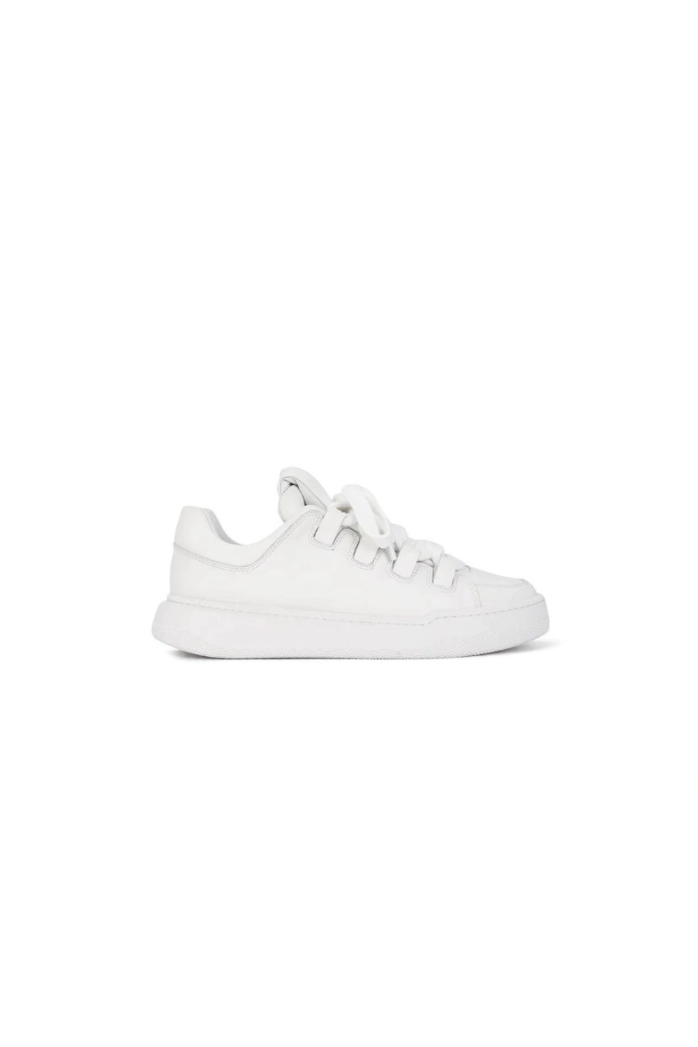 Lace Up Round Toe Sneakers