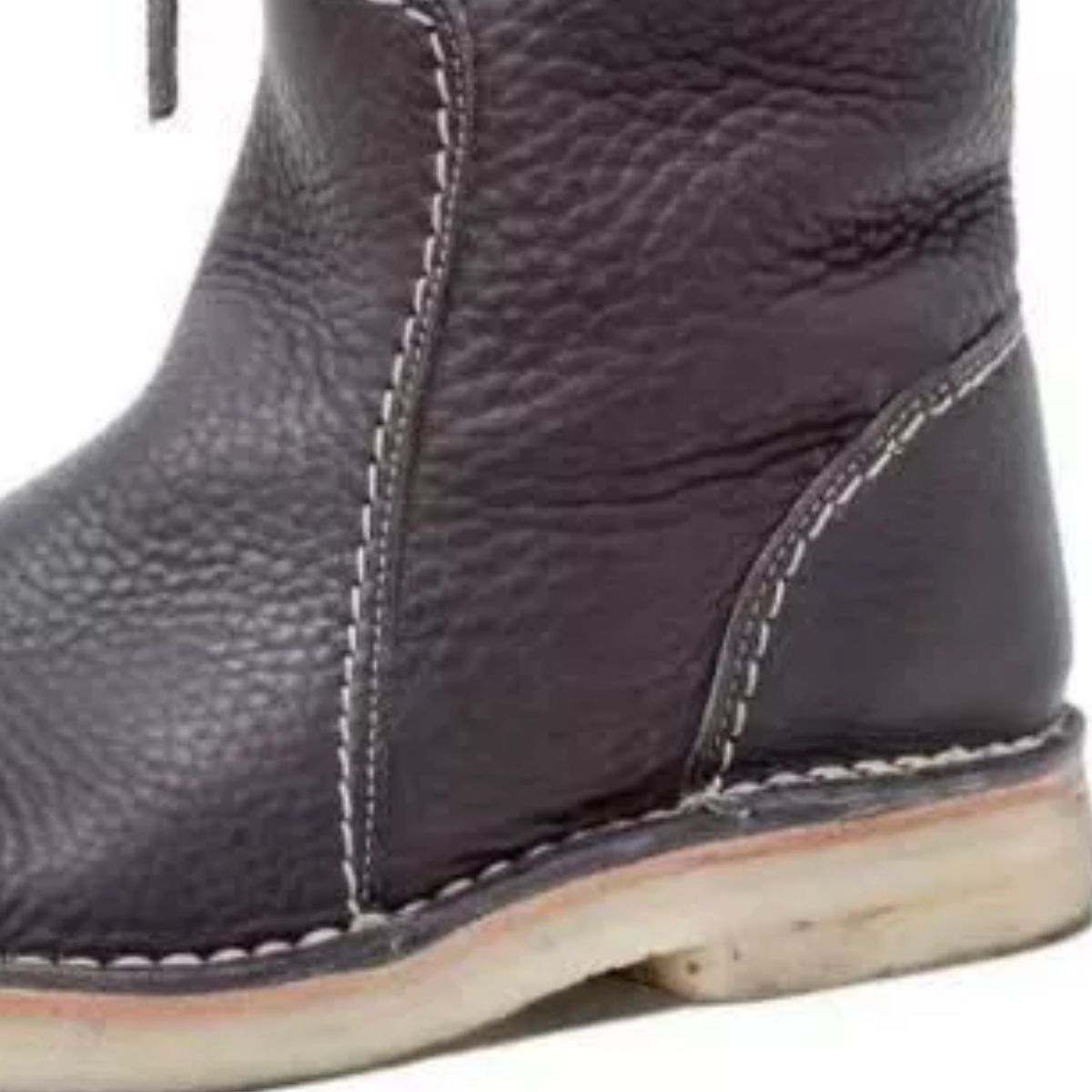 Round Toe Flats Boots