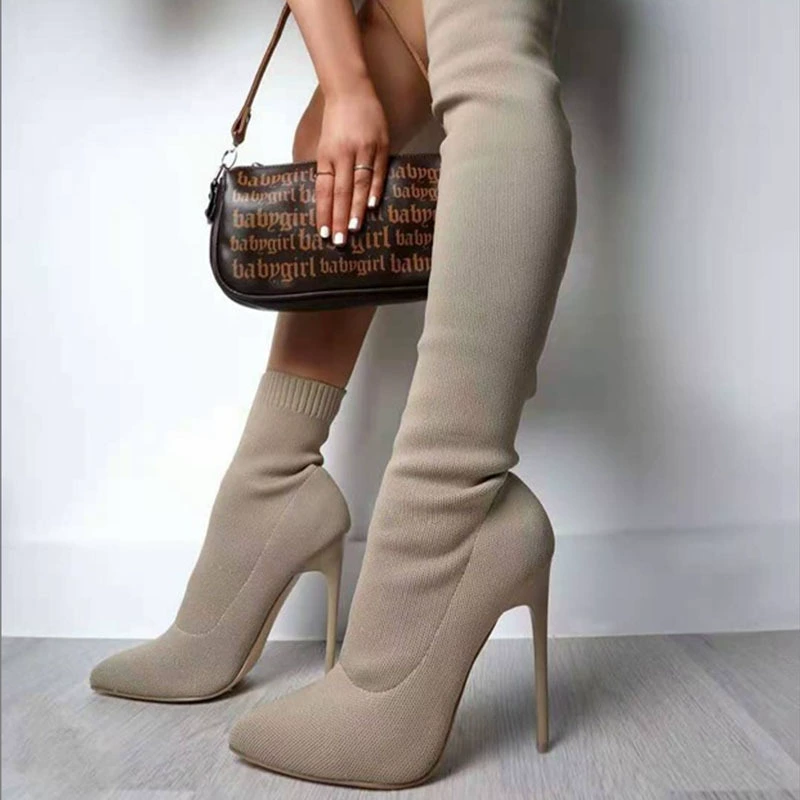 Point Toe Stiletto Boots