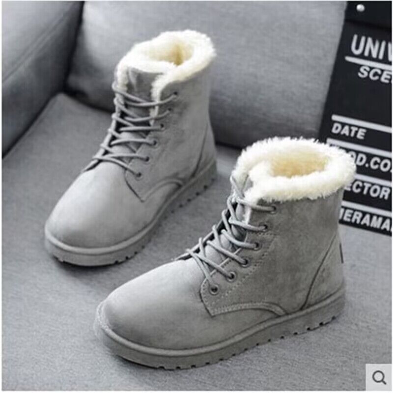 Lace-Up Ankle Boots