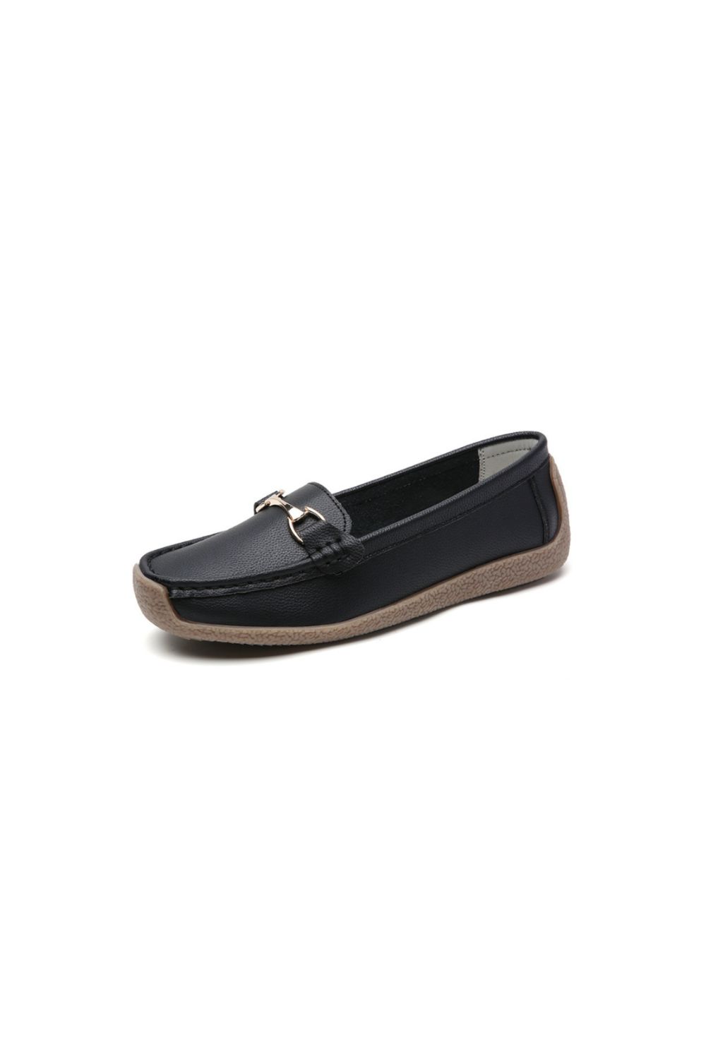 Solid Color Flat Slip-Ons
