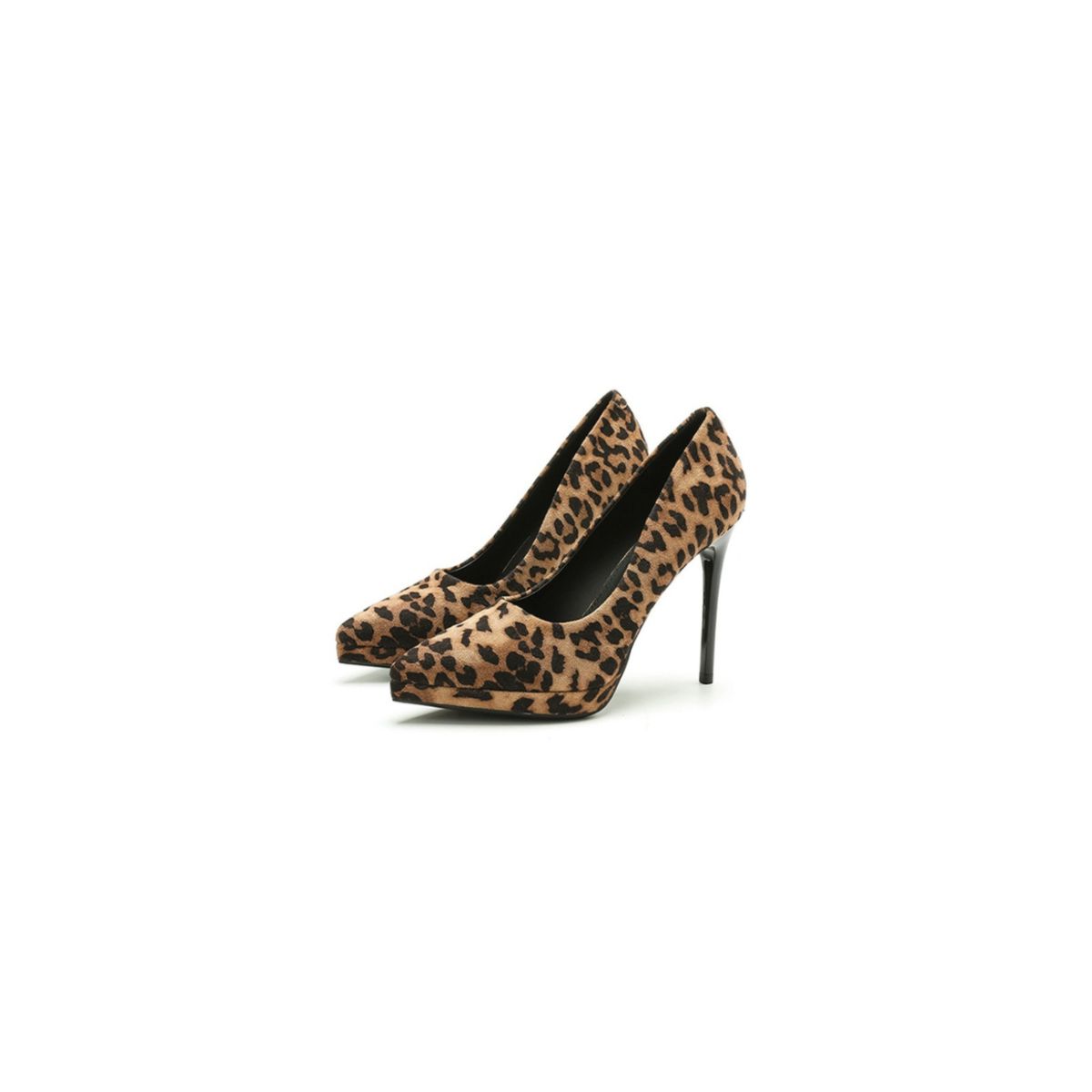 Platform Pointed Toe Stiletto Pumps