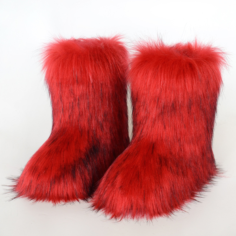 Faux Fur Winter Boots