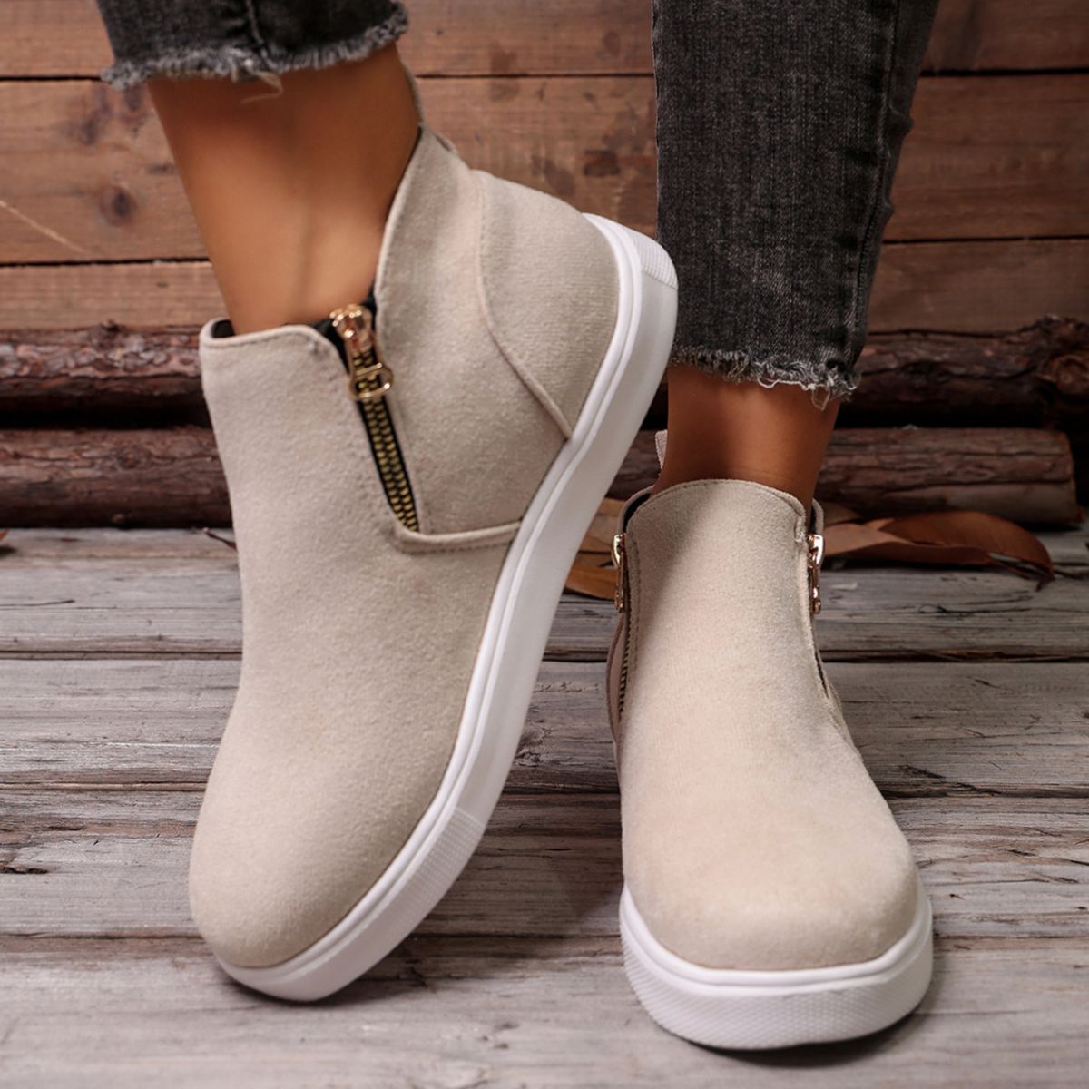 Round Toe Flats Loafers