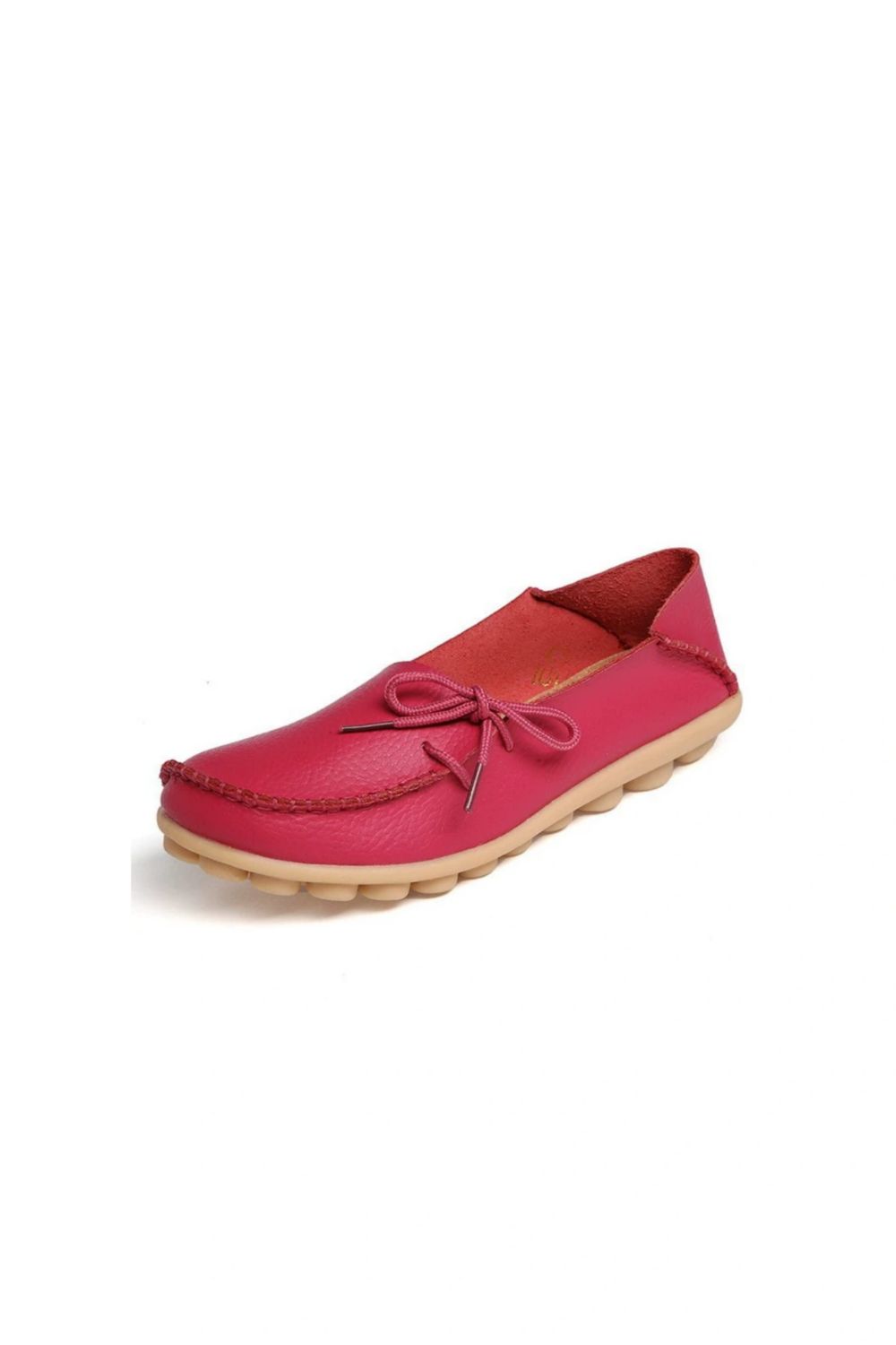 Side Tie Flat Slip-Ons