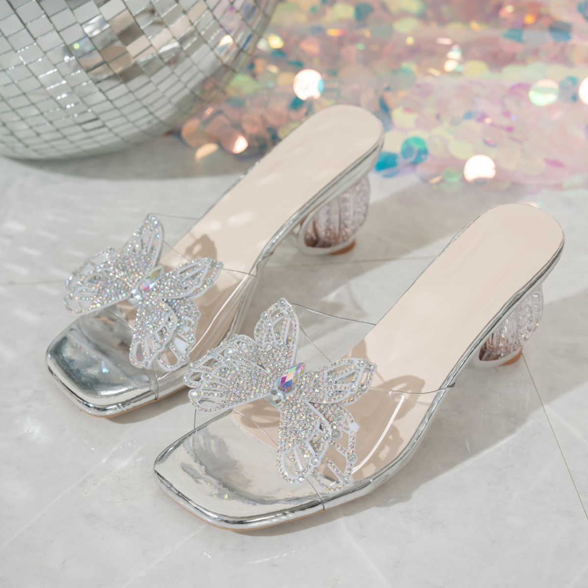 Butterfly Open Toe Sandals