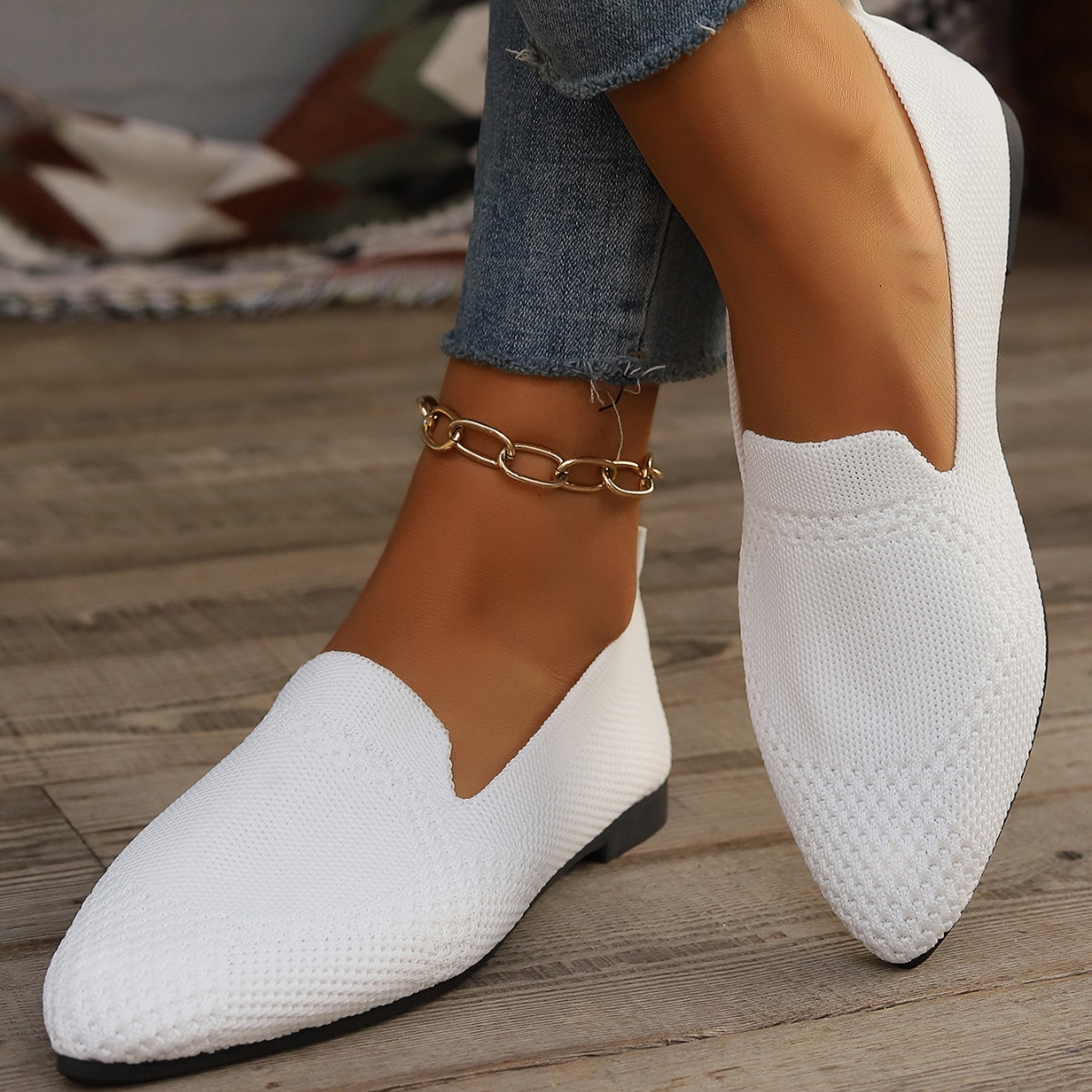Pointed-Toe Slip-Ons