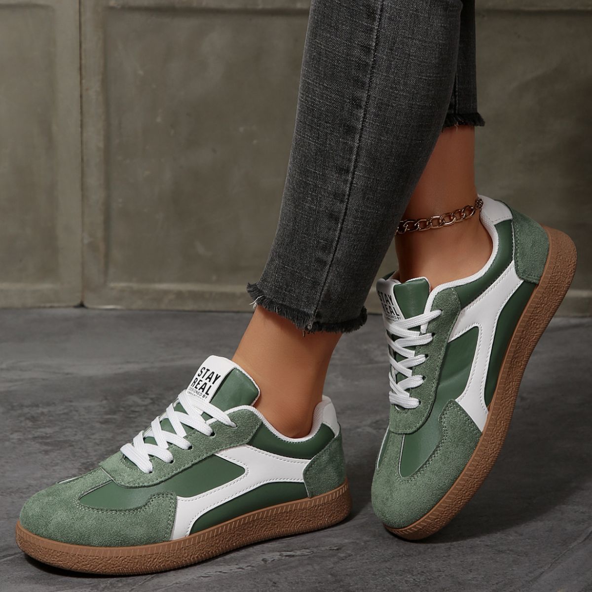Round Toe Flats Sneakers