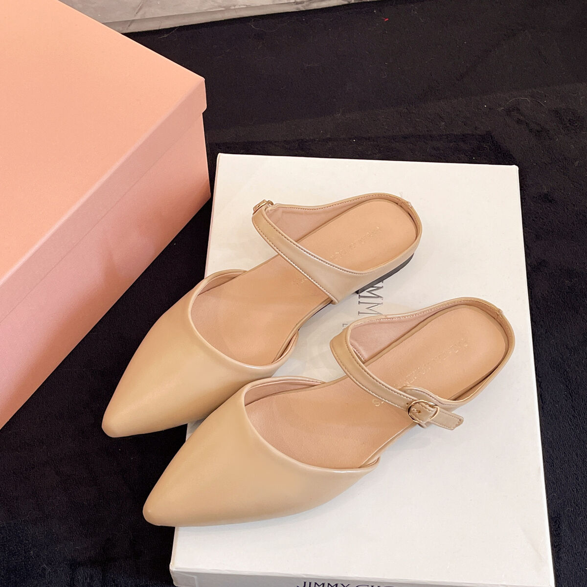 Point Toe Flats Sandals