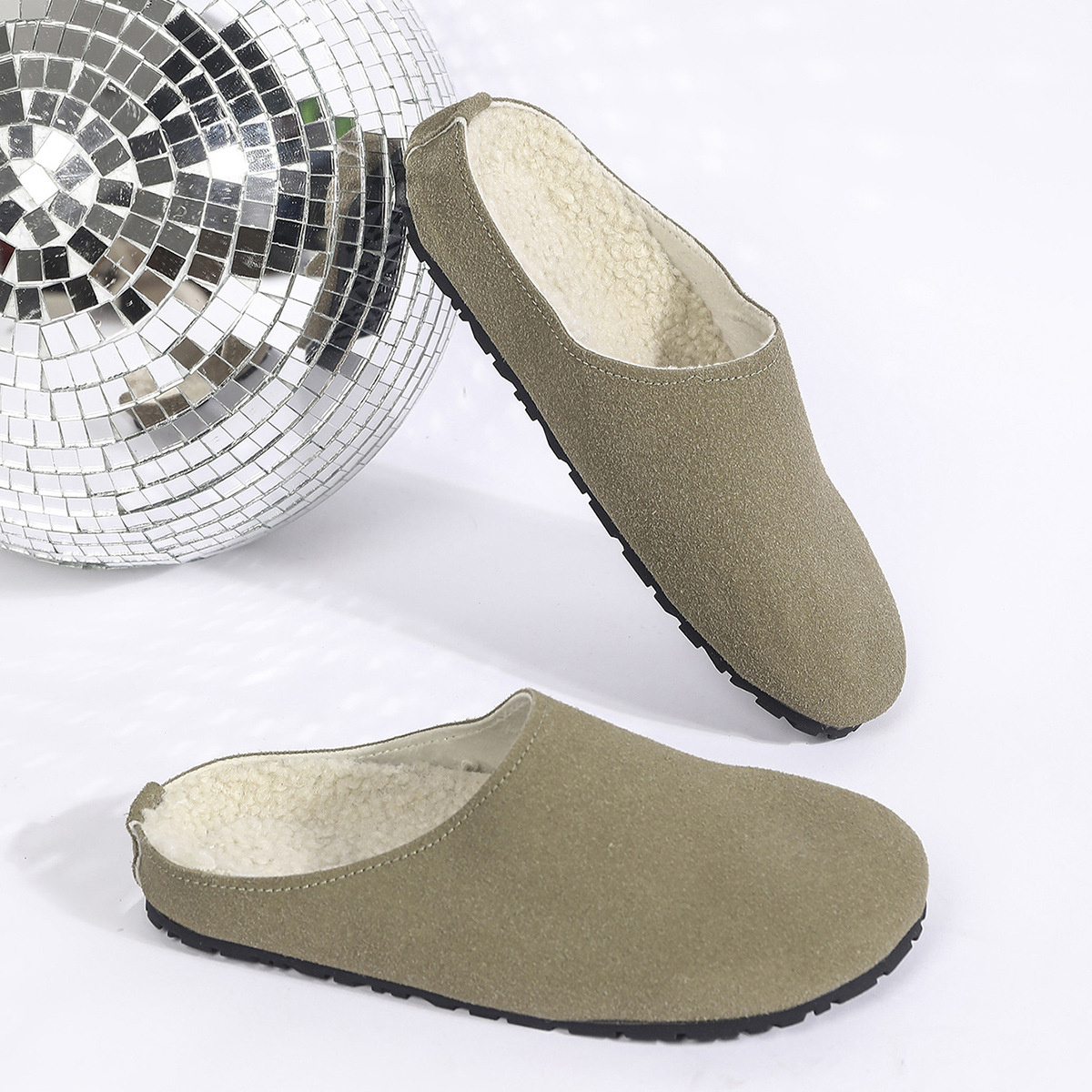 Round Toe Flats Slippers