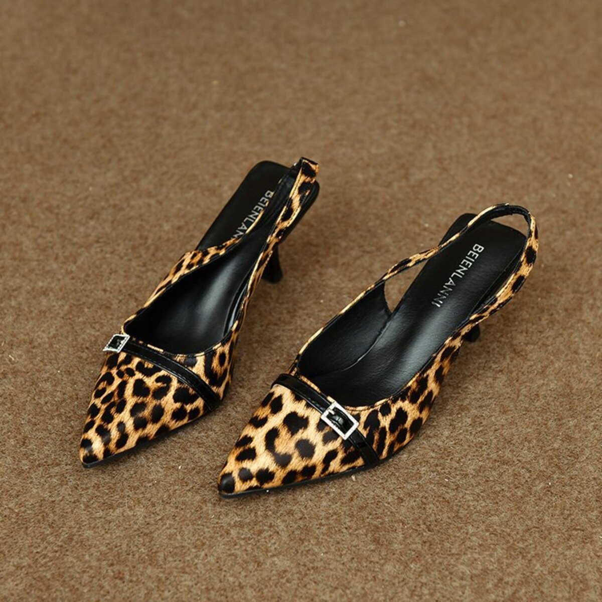 Pointed Toe Slingback Pumps