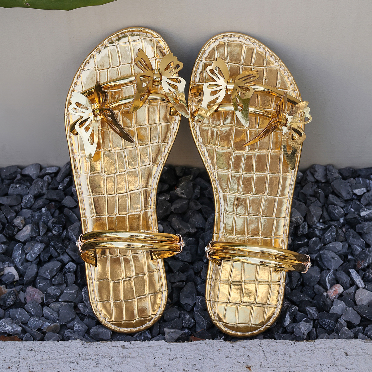 Butterfly Flat Summer Sandals