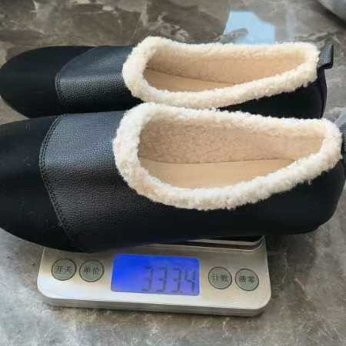 Plush-Lined Slip-Ons