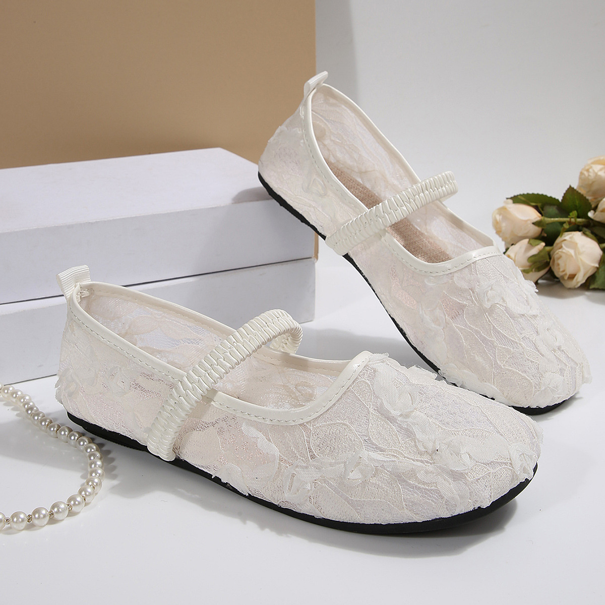 Round Toe Flats Slip-Ons