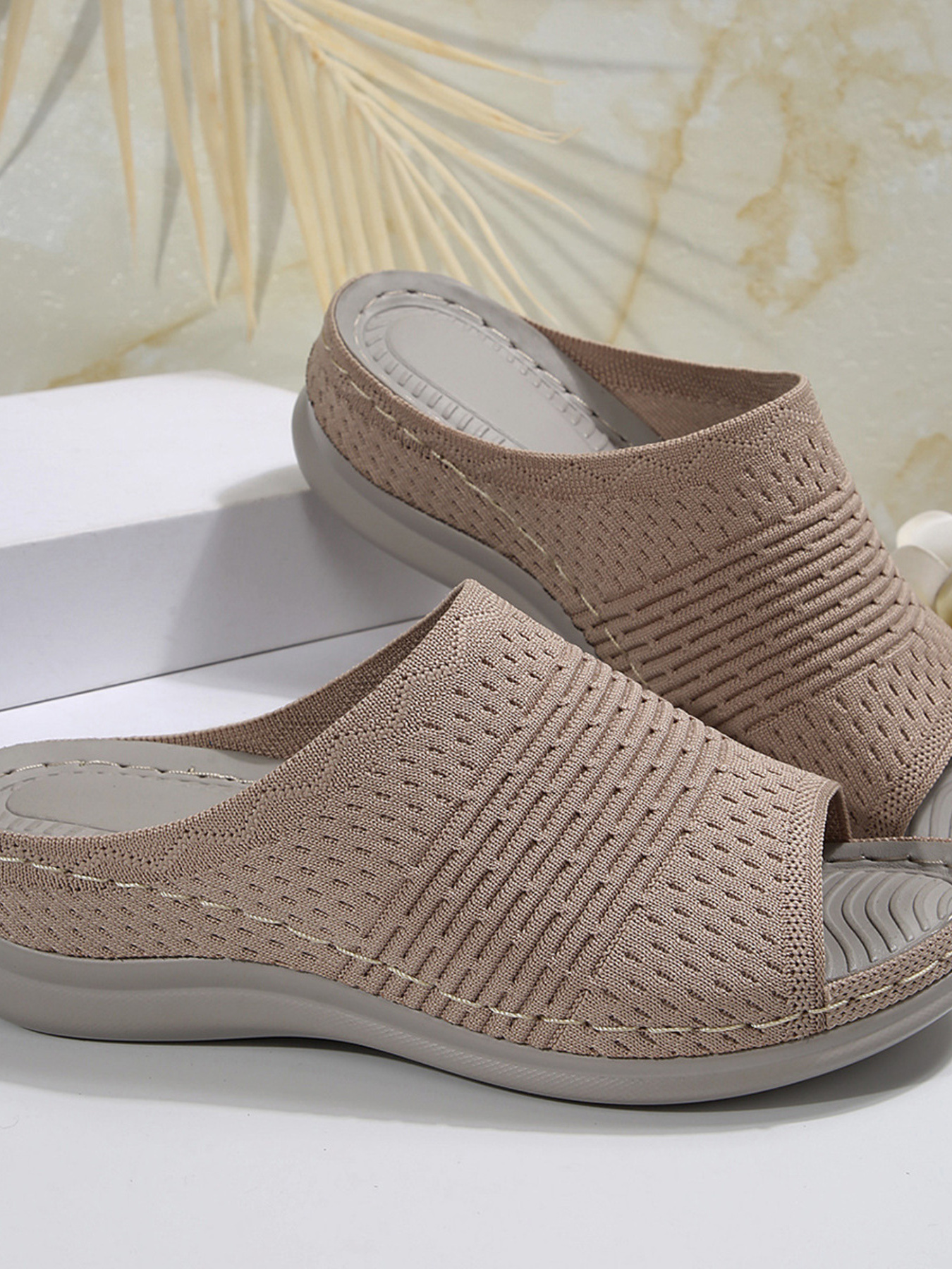 Mesh Open Toe Sandals