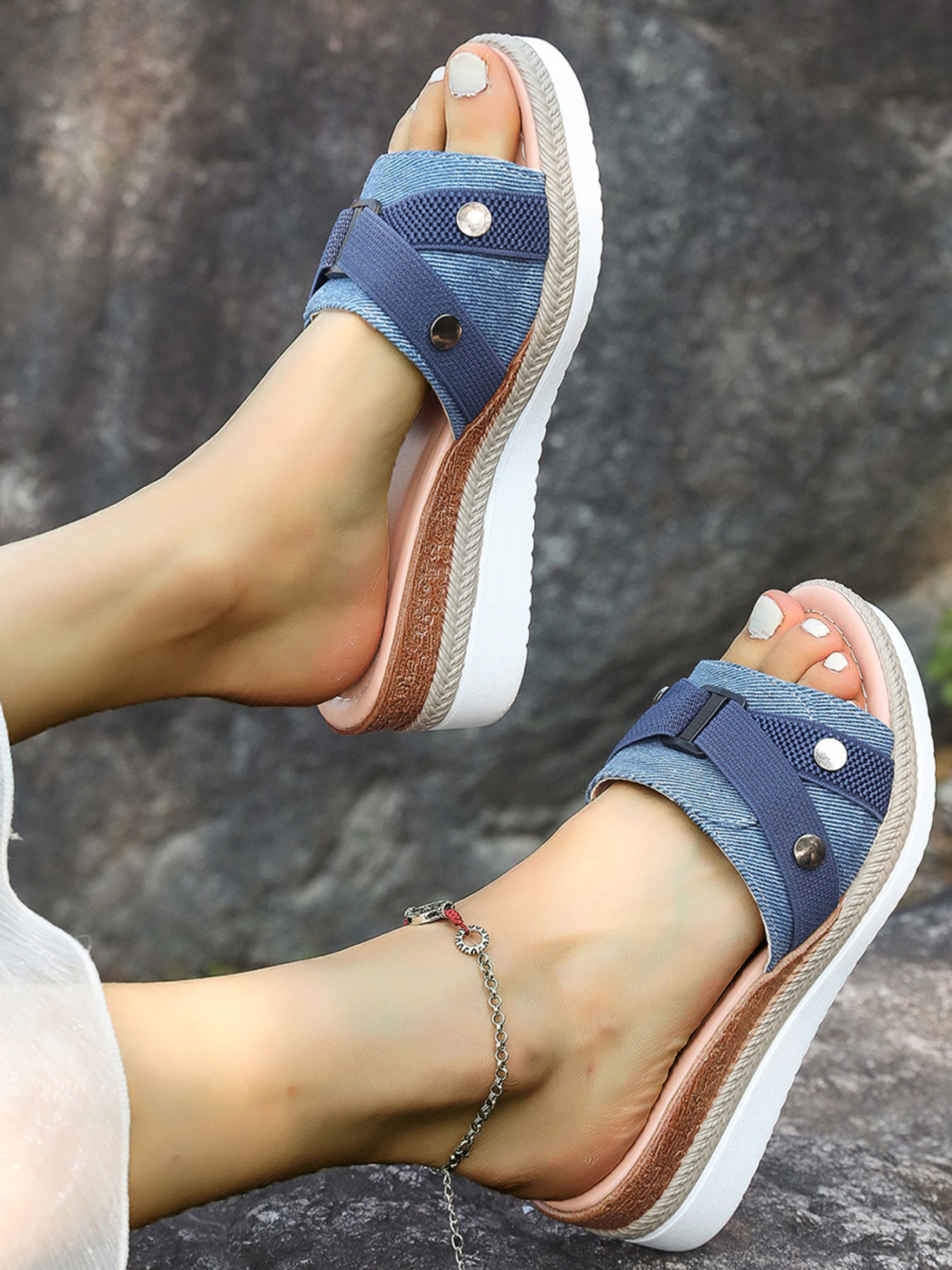 Casual Platform Wedge Sandals