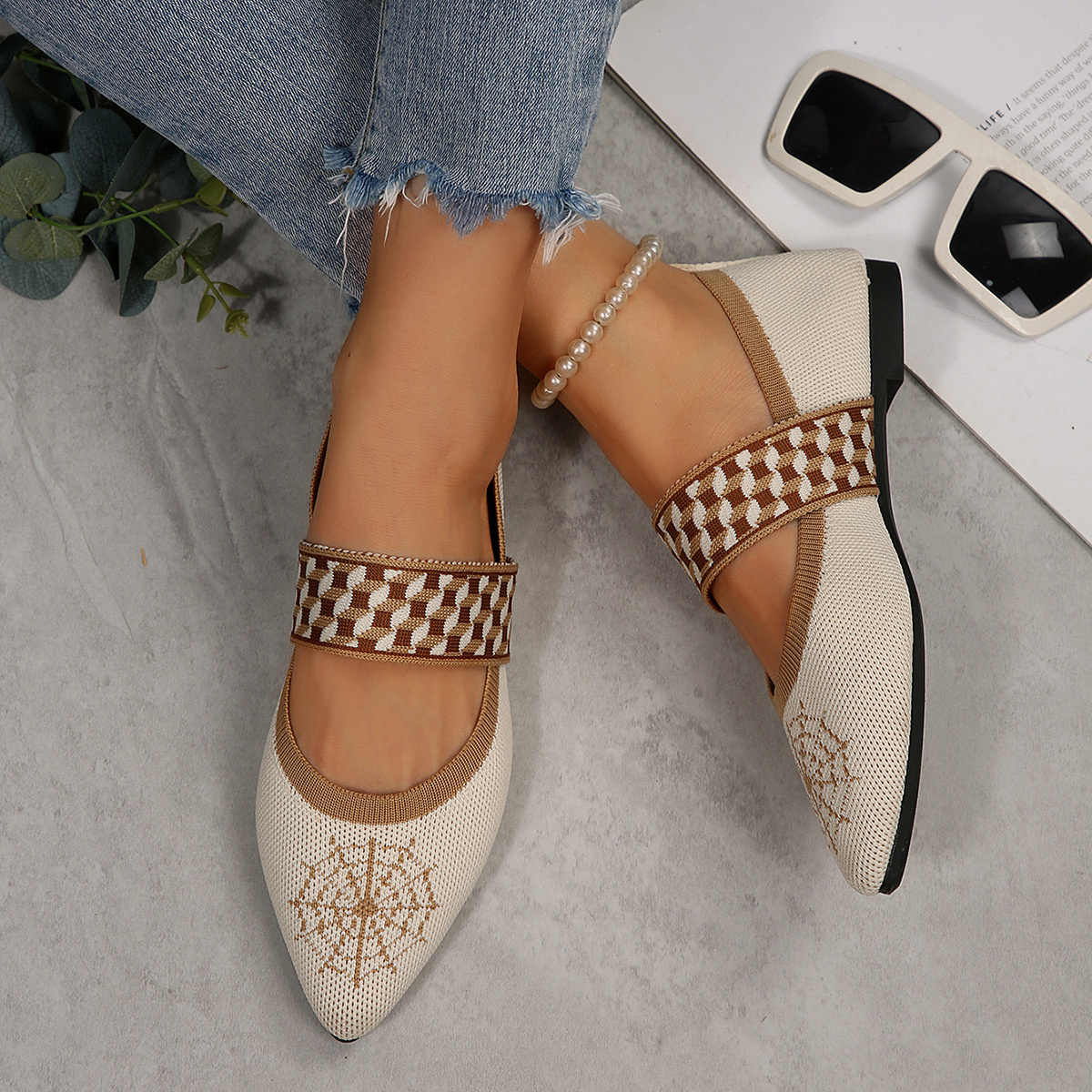Point Toe Slip-Ons
