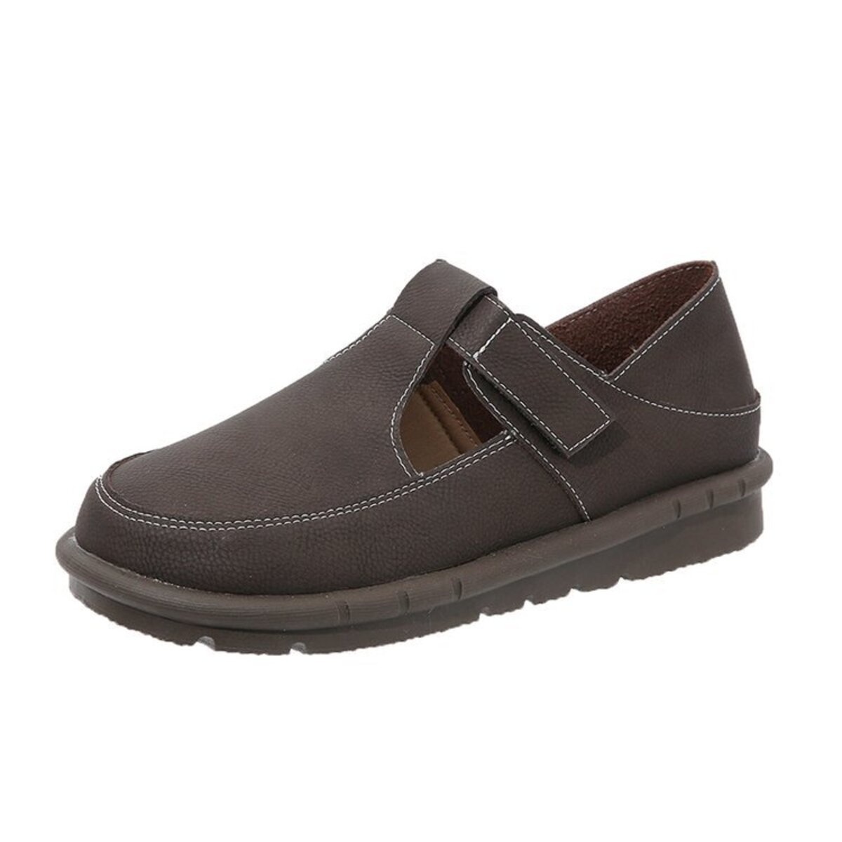Round Toe Platform Loafers