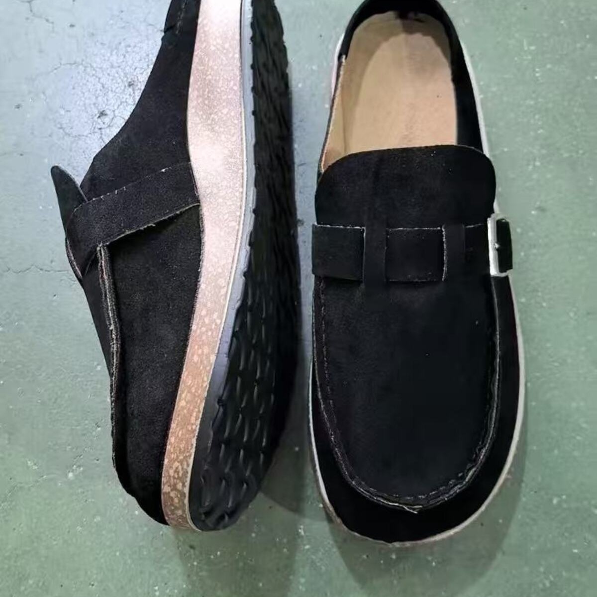 Round Toe Slip-Ons