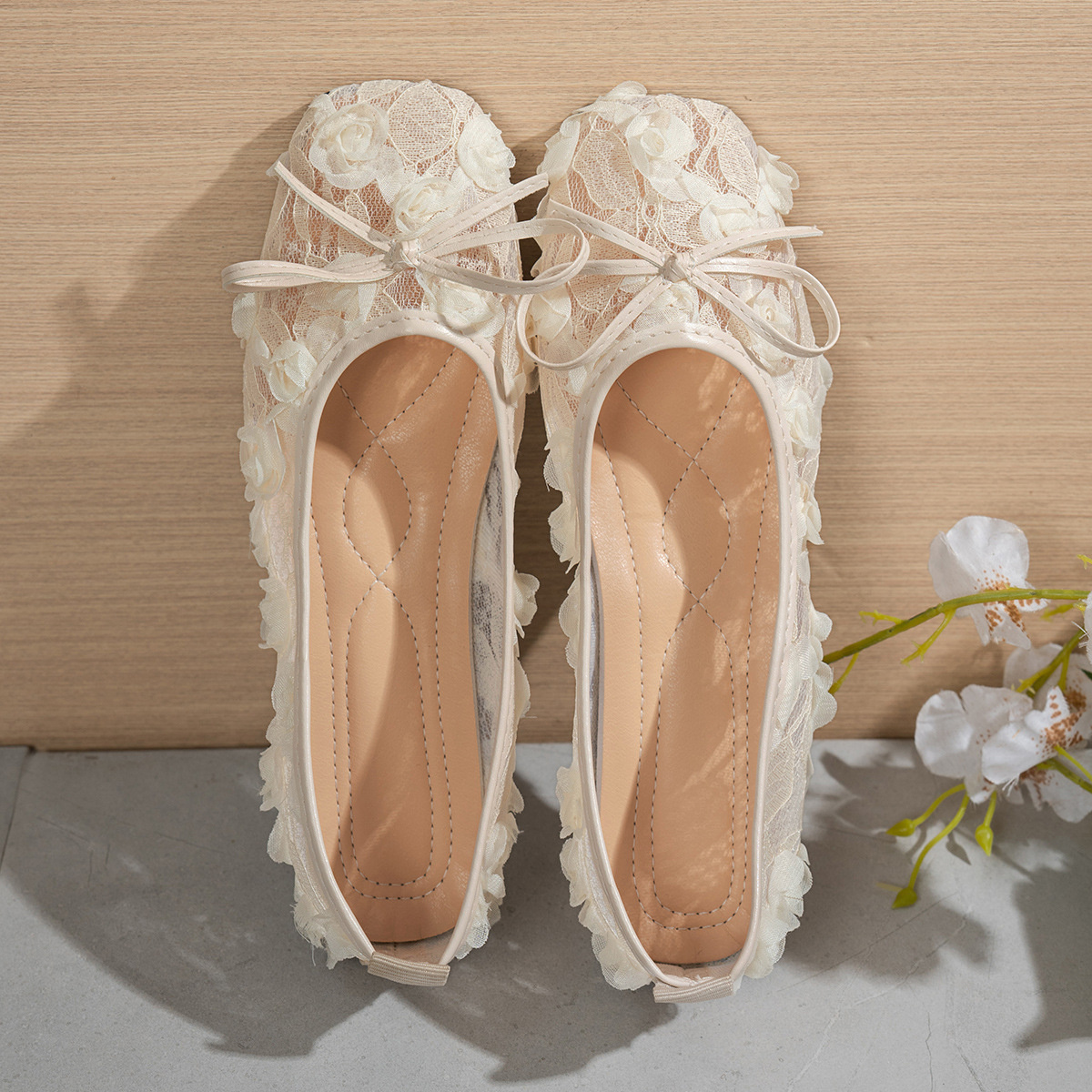 Square Toe Slip-Ons