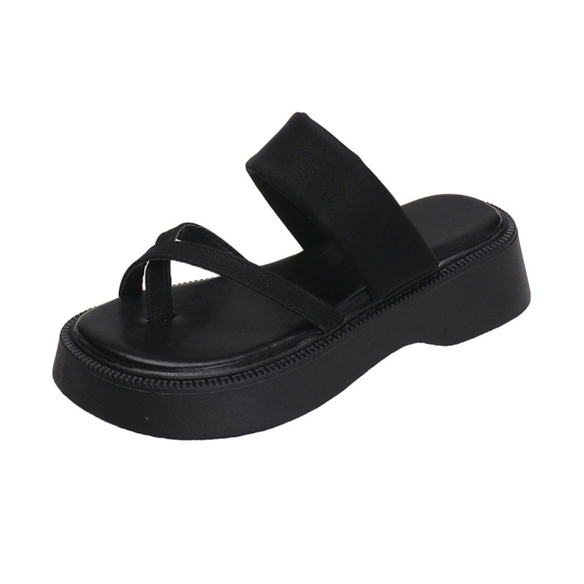 Multi-Strap Platform Sandals
