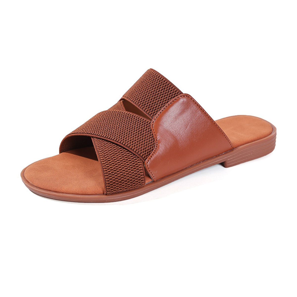 Crossover Strap Comfortable Sandals