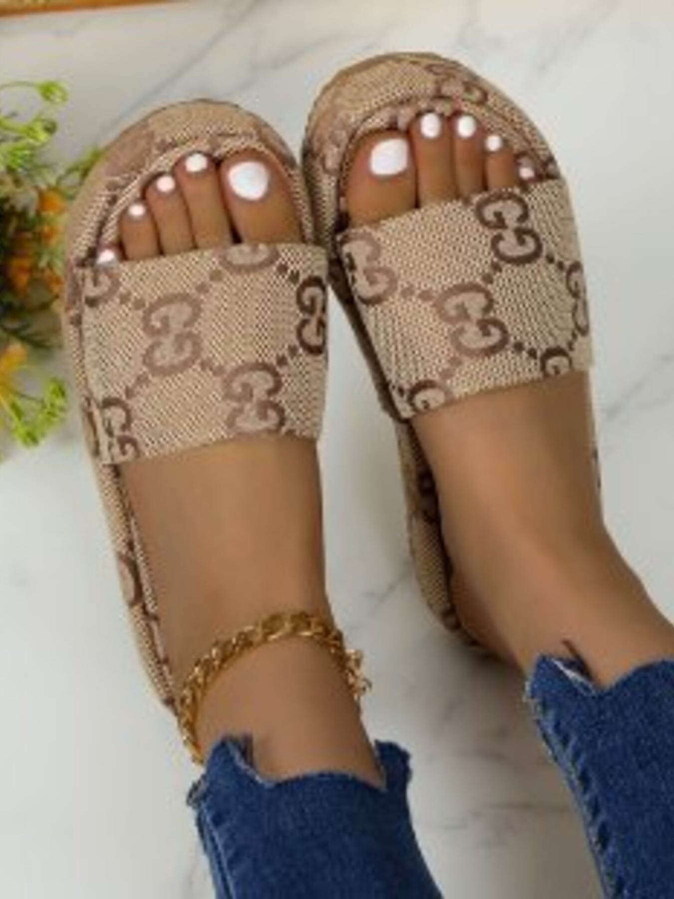 Open Toe Platform Sandals