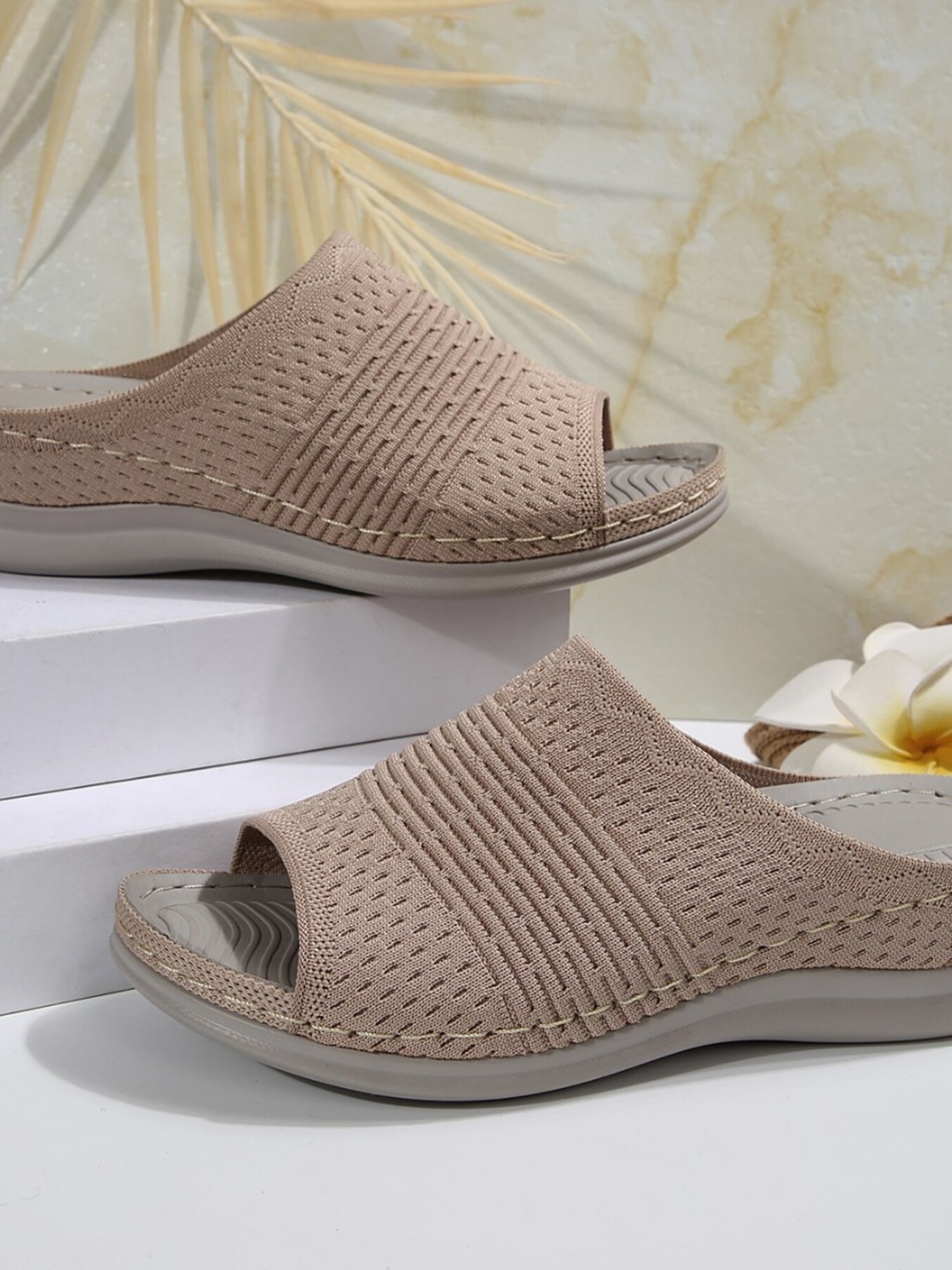 Mesh Open Toe Sandals